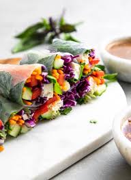 summer rolls two dipping sauces the