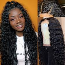 Renew your love for lace frontals with yummy lace frontals. Amazon Com Brazilian Deep Wave Human Hair Lace Front Wigs With Baby Hair Glueless Lace Frontal Wigs Human Hair Pre Plucked Remy Hair Wigs For Black Women Deep Curly Lace Front Wigs