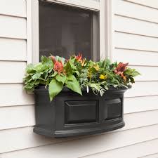 Deer park ironworks rosette window box with coco liner. Black Window Box Planters You Ll Love In 2021 Wayfair