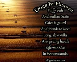 Angels In Heaven Dog Quotes. QuotesGram via Relatably.com