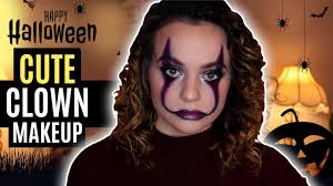 cute clown makeup tutorial for