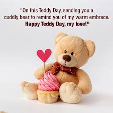 happy teddy day 2024 romantic wishes