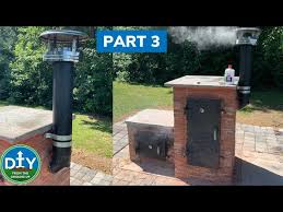how to build a brick bbq smoker part 3
