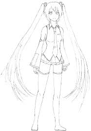 Color online with this game to color users coloring pages coloring pages and you will be . The Best Free Miku Coloring Page Images Download From 96 Coloring Home