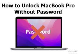 to unlock macbook pro without pword
