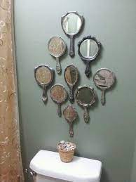 Rustic Bathroom Designs Hand Mirror
