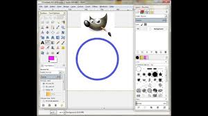 How To Draw A Circle In Gimp 2 8