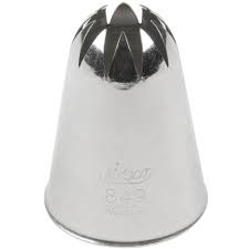 Ateco 849 Ateco 849 - Closed Star Pastry Tip .69'' Opening Diameter...