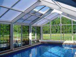 sun rooms and indoor swimming pools