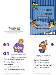 Core French Or French Immersion Phonics Songs Chansons
