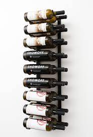 Wall Mounted Metal Wine Rack