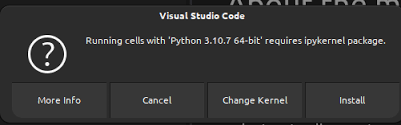 virtual environment python not found