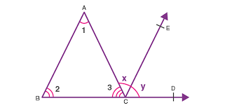 exterior angle theorem proof