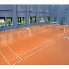 rubber brown indoor sports carpet