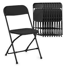 monibloom 10pcs plastic foldable chair