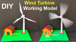 wind and solar energy working model