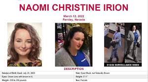 missing Nevada woman Naomi Irion
