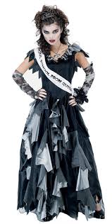 zombie prom queen womens costume in