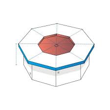 Buy Fire Pit Cover In Octagonal Shape