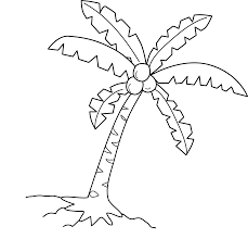 Open any of the printable files above by clicking the image or the link below the image. Png Clipart Coconut Tree Black And White Clip Art