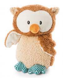 standing cuddly toy baby owl owlino