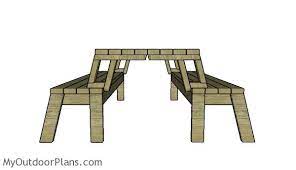 Folding Picnic Table Plans Myoutdoorplans