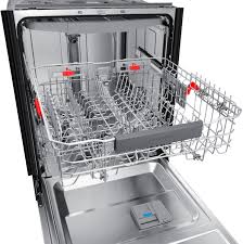 Maybe you would like to learn more about one of these? Samsung Stormwash 24 Top Control Built In Dishwasher With Autorelease Dry 3rd Rack 42 Dba Black Stainless Steel Dw80r7061ug Best Buy