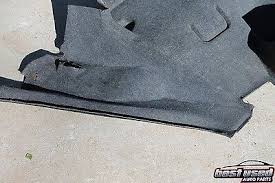 rear carpet floor mat lining trim cover