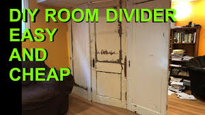How to make inexpensive lace room dividers for small spaces. Diy Room Divider Youtube