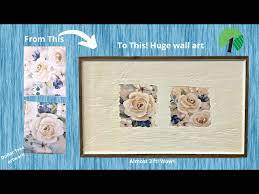 How To Turn A Dollar Tree Canvas Print