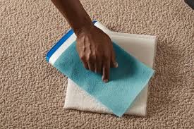 remove sticky residue from carpet fast