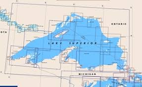 Themapstore Noaa Charts Great Lakes Lake Superior Chart