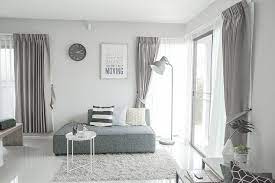 what color curtains are best for grey