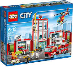 Đồ chơi lắp ráp LEGO City 60110 - Trạm cứu hỏa Lớn (LEGO City Fire Station  60110) giá rẻ tại cửa hàng LegoHouse.vn LEGO Việt Nam