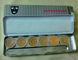 kryolan supracolor makeup palette with
