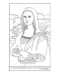 Algorithms of counting popular trends of our website offers to you see some popular coloring pages: Da Vinci Mona Lisa Coloring Page And Lesson Plan Ideas Tpt