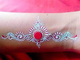 bengali bridal makeup style alpona