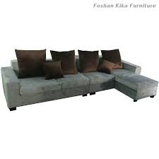 crushed velvet corner sofa foshan