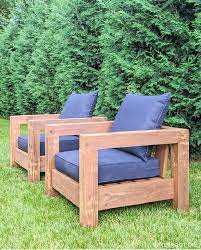 25 Free Diy Outdoor Chair Plans For