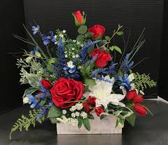 Red and blue flowers together. Pin On Flowers