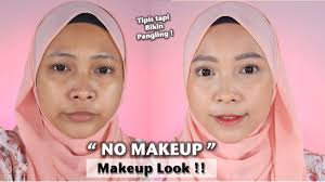 no makeup makeup look paling natural
