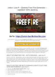 We are here for you. Free Fire Hack