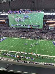 at t stadium section 411 home of