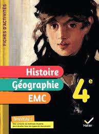 Calaméo - Fiches d'activités Histoire-Géographie-EMC 4e - Ed. 2022 - Cahier  élève