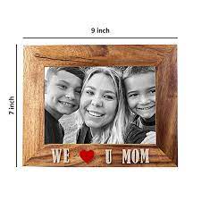 love you mom photo frame