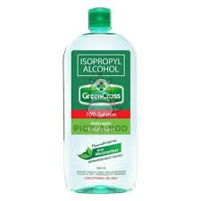 green cross 70 isopropyl alcohol with