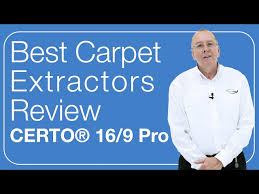 best commercial carpet extractors of