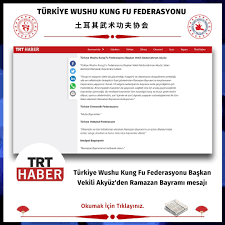 18 kasım 2013 tarihinde logosunu değiştirerek. Trt Haber Spor Camiasindan Bayram Mesajlari Turkiye Wushu Kung Fu Federasyonu