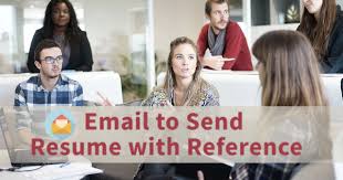 An email address is virtually essential for communicating these days. How To Send Resume With Reference In Mail Sample Emails