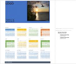 Make A Business Calendar With Microsoft Word 2013
